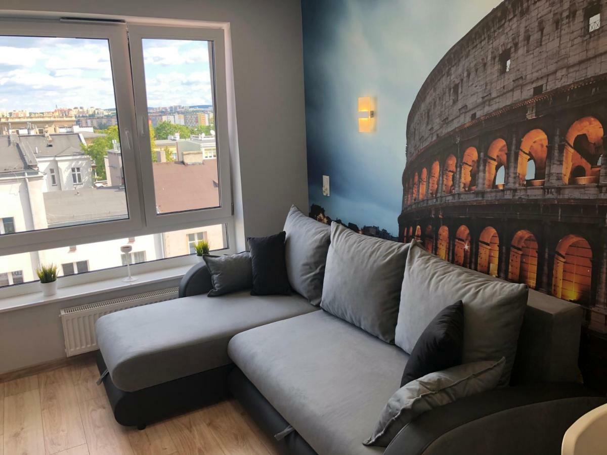 Klimatyzowany Apartament Roma Z Garazem Podziemnym Kielce Kültér fotó